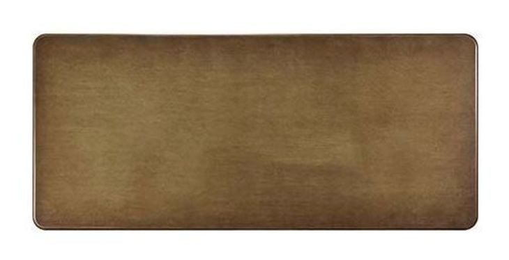 Constantine Brown and Gold 108" Rectangular Dining Table