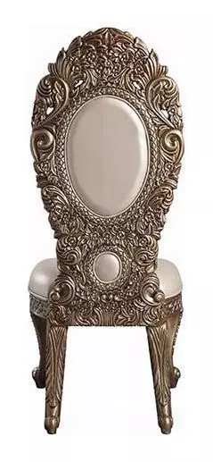 Constantine Gold Upholstered Side Chair Set of 2