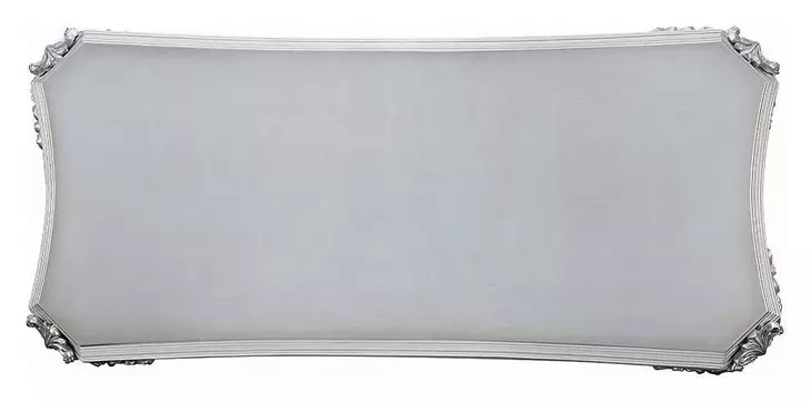 Valkyrie Antique Platinum 108" Rectangular Dining Table