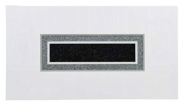 Elizaveta Gray and White 79" Rectangular Dining Table