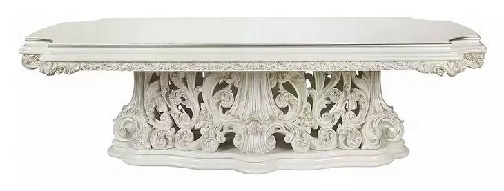 Adara Antique White Rectangular Dining Room Set