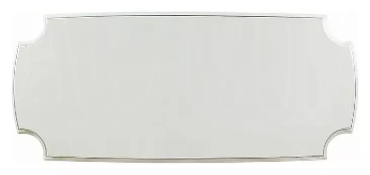 Adara Antique White 107" Rectangular Dining Table