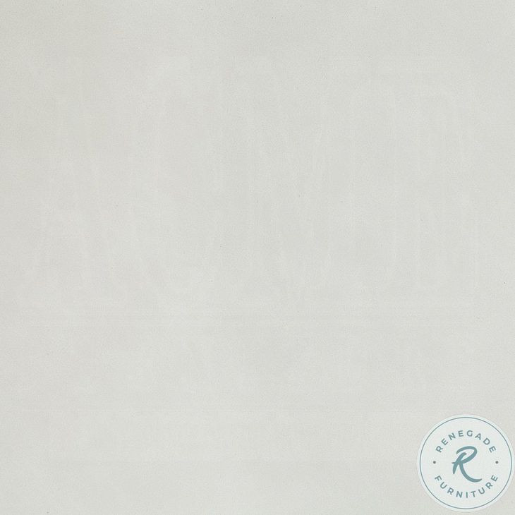 Gaines White Synthetic Leather Side Chair Set of 2