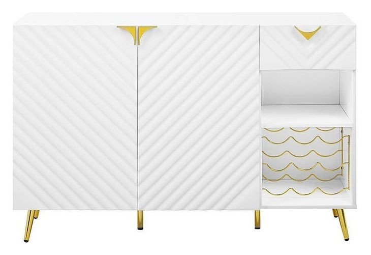 Gaines White 2 Door Server