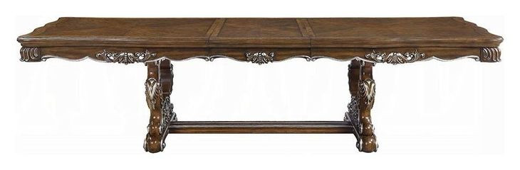 Latisha Antique Oak Extendable Dining Room Set