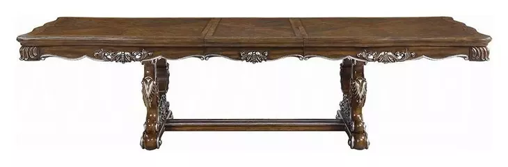 Latisha Antique Oak Extendable Dining Room Set