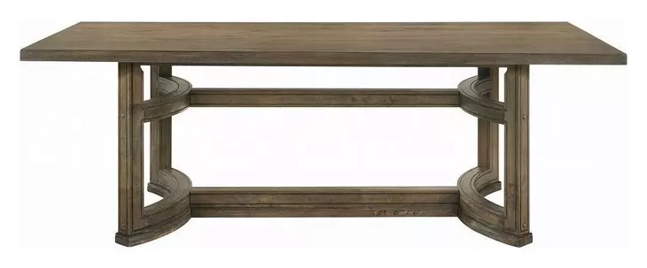 Parfield Weathered Oak 88" Rectangular Dining Table