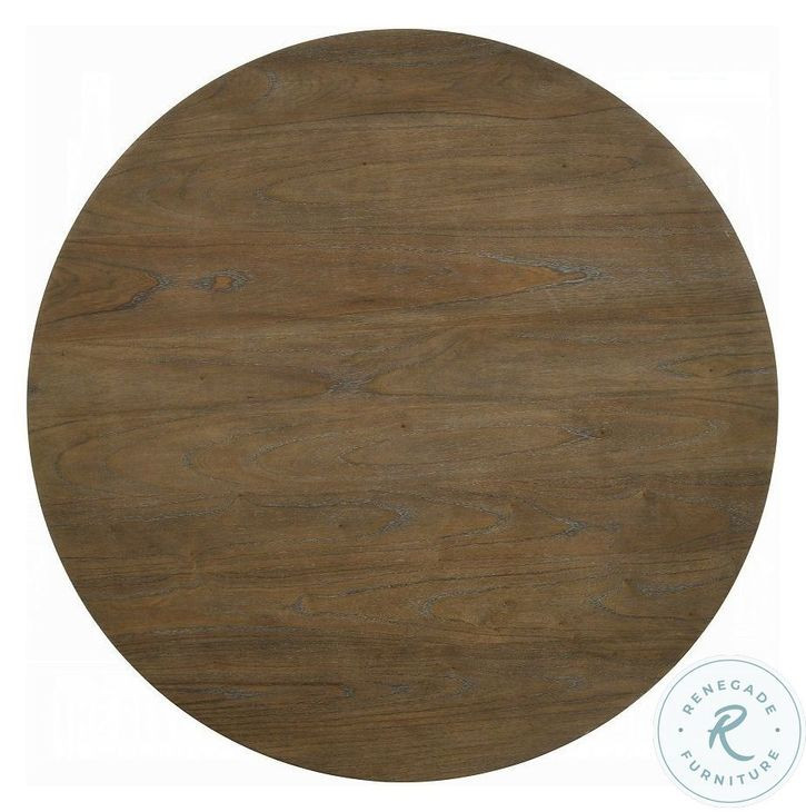 Parfield Weathered Oak 47" Round Dining Table