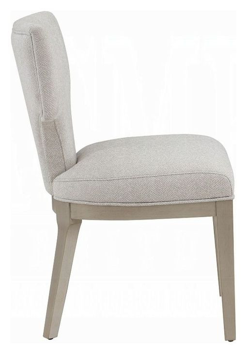 Kasa Gray and Champagne Sintered Stone Top Dining Room Set