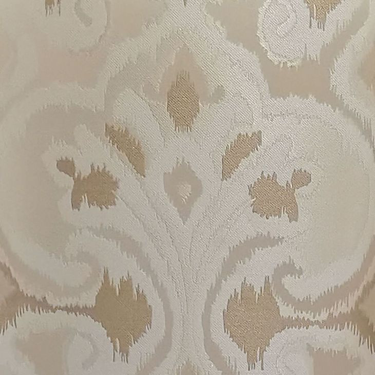 Dresden Beige and Bone White Upholstered Side Chair with Nailhead Trim Set of 2