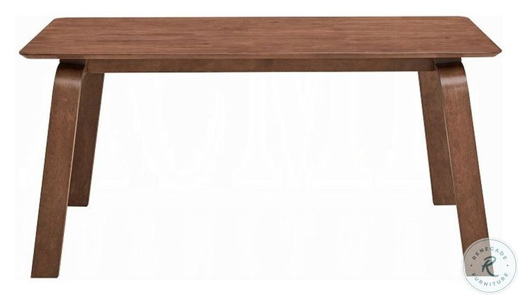 Ginny Walnut 63" Rectangular Dining Table
