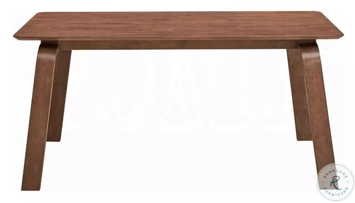 Ginny Walnut 63" Rectangular Dining Table
