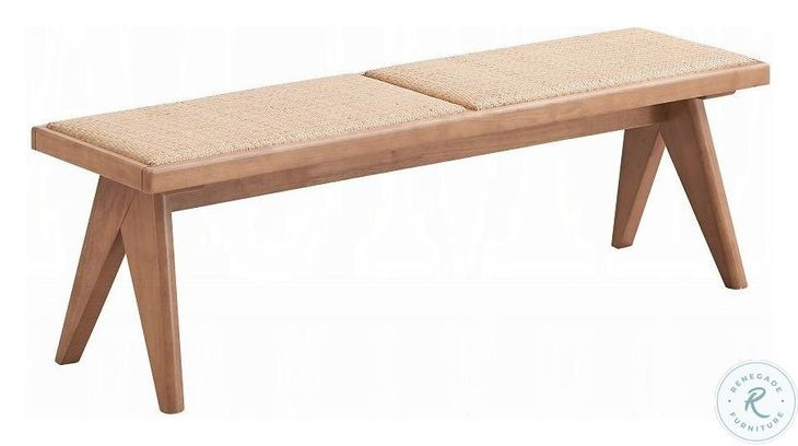 Velentina Natural Rectangular Dining Room Set