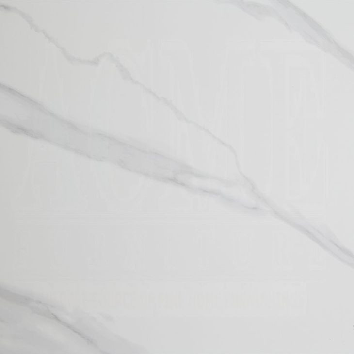 Kalam White and Beige 79" Rectangular Ceramic Top Dining Table