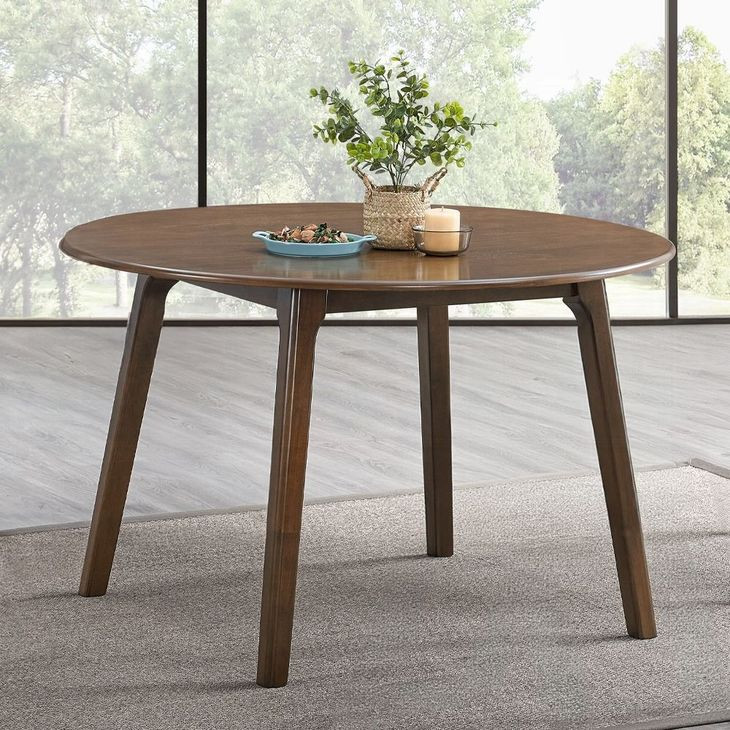 Keiki Walnut 48" Round Dining Table