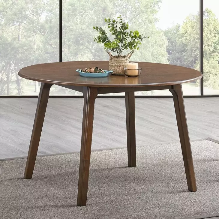 Keiki Walnut 48" Round Dining Table
