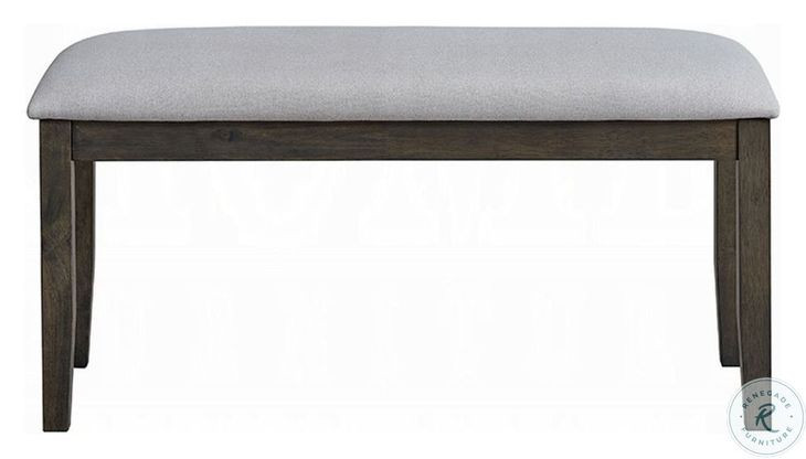 Marit Gray 40" Upholstered Bench