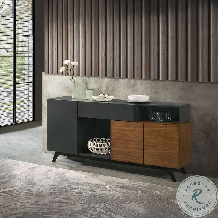 Destin Walnut Server