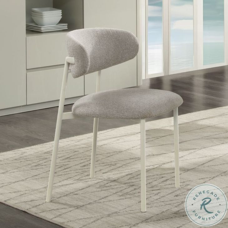 Ingram Light Gray Side Chair Set of 2