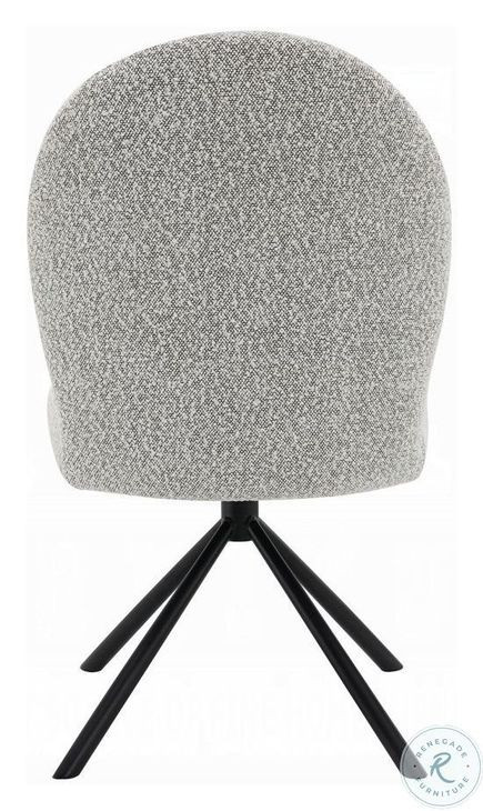 Lawton Natural and Black Rectangular Dining Room Set