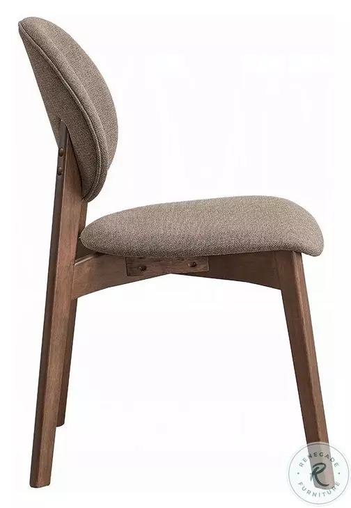 Hadasa Walnut Rectangular Dining Room Set