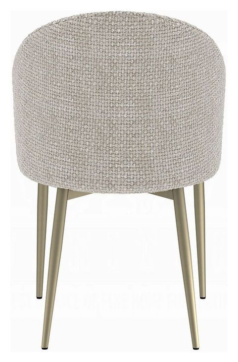 Cora White and Golden Champagne Extendable Dining Room Set