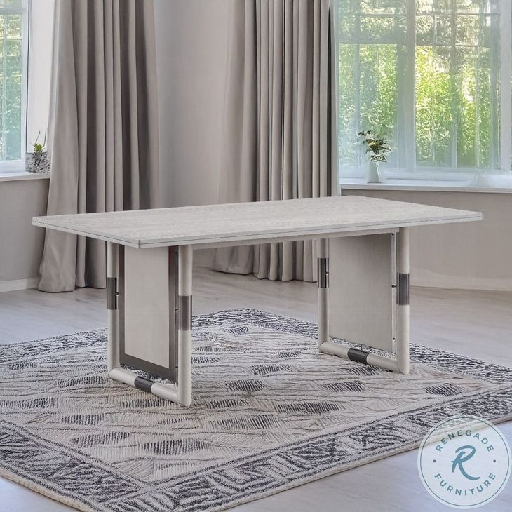 Marta Natural 72" Rectangular Dining Table