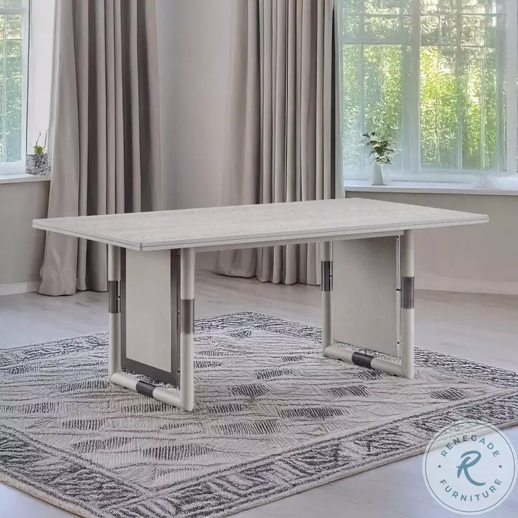 Marta Natural Rectangular Dining Room Set