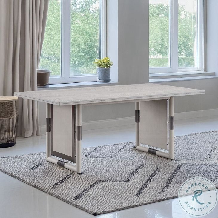 Marta Natural 72" Rectangular Dining Table