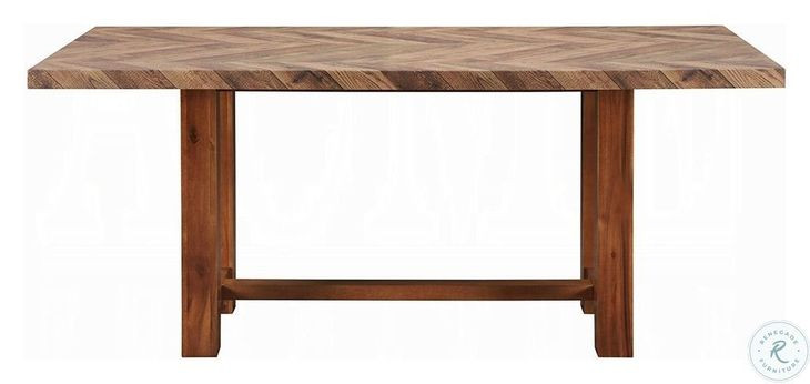 Gilsea Brown 71" Rectangular Dining Table