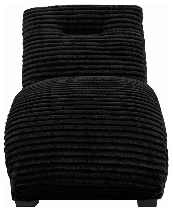 Victoria Masis Black 65" Chaise