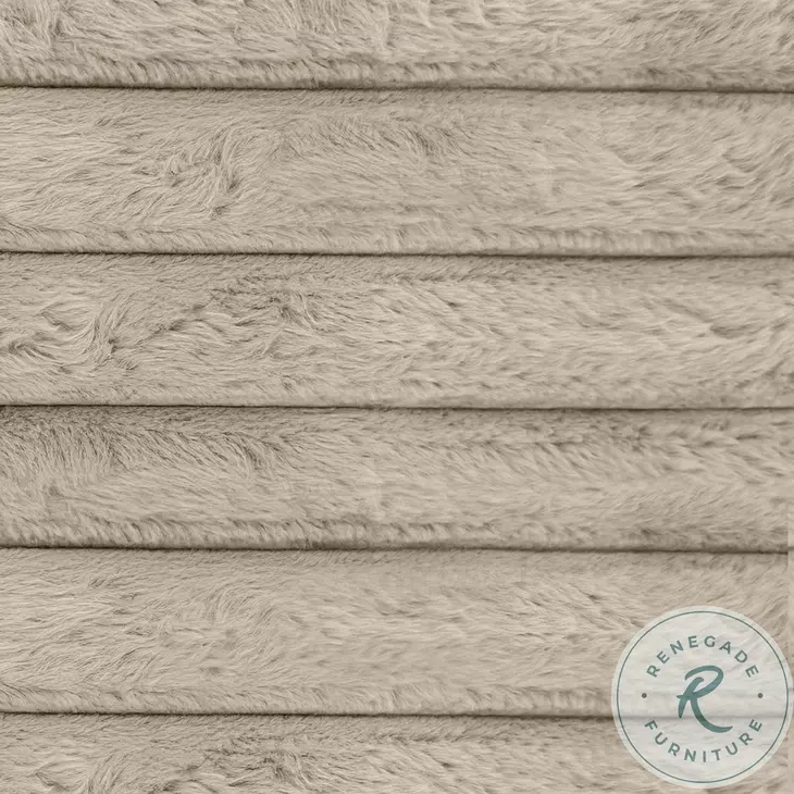 Victoria Taupe Chaise