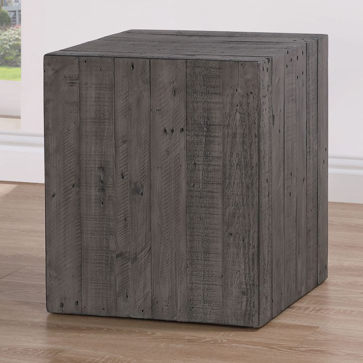 Colson Gray Square End Table