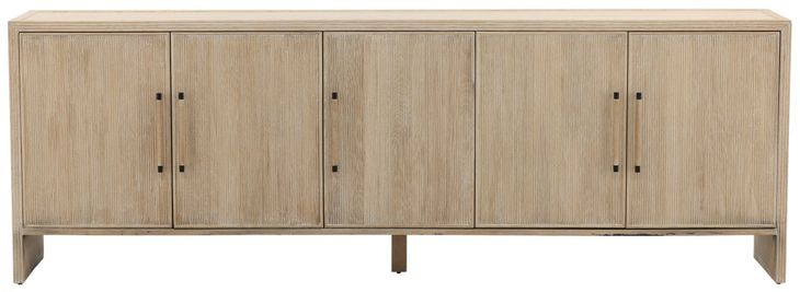 Isla Light Natural 5 Door Sideboard