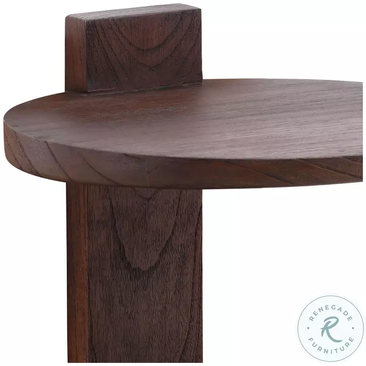 Genar Brown Nightstand