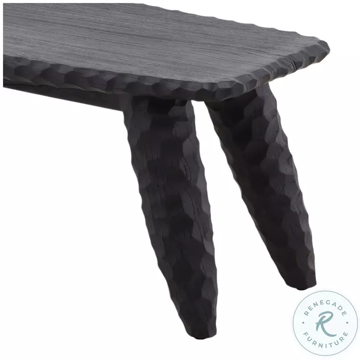 Quilla Black Bench