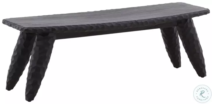 Quilla Black Bench