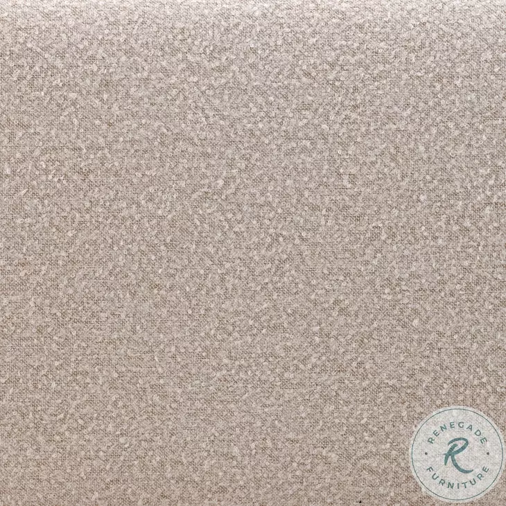 Magal Edwin Beige And Coffee Wood Sofa