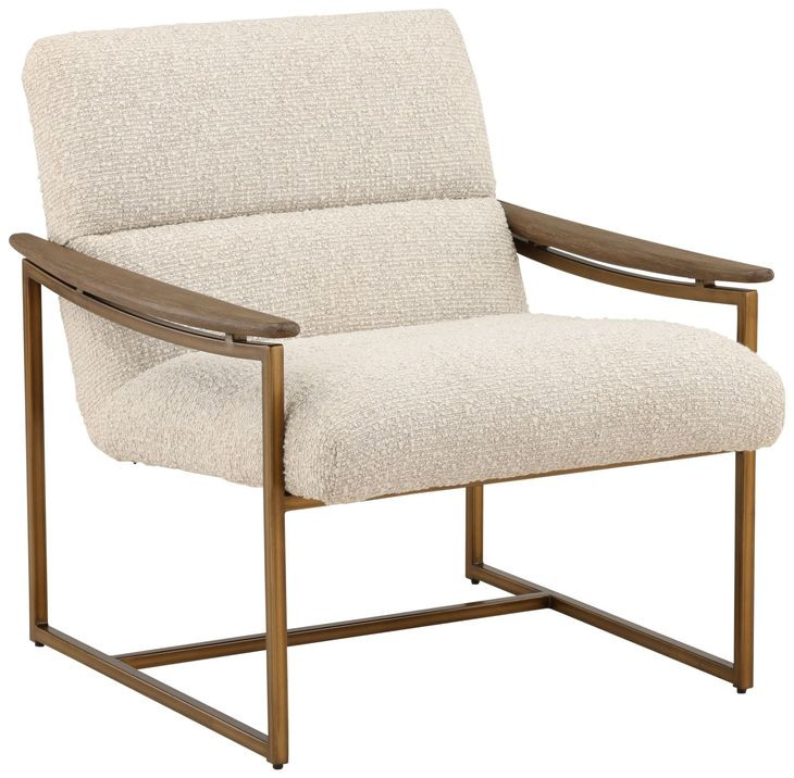 Rue Barley Cream Upholstered Occasional Chair