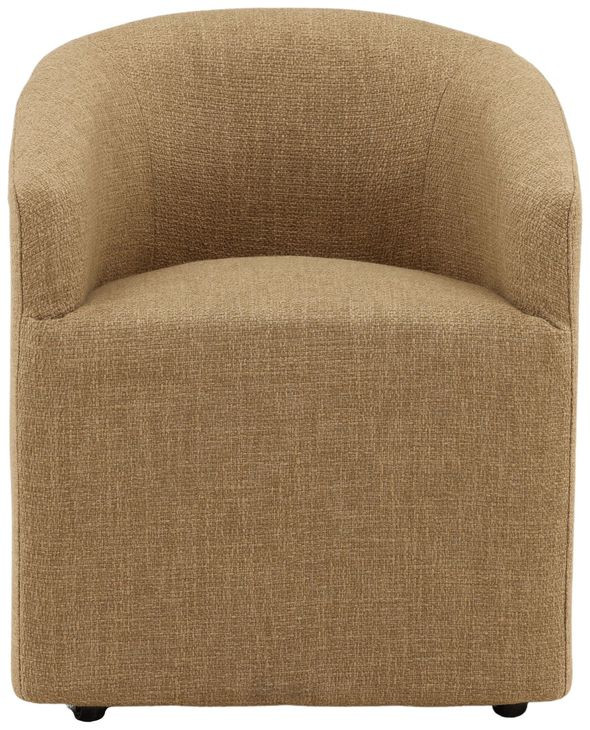 Breana Camel Upholstered Dining Chair