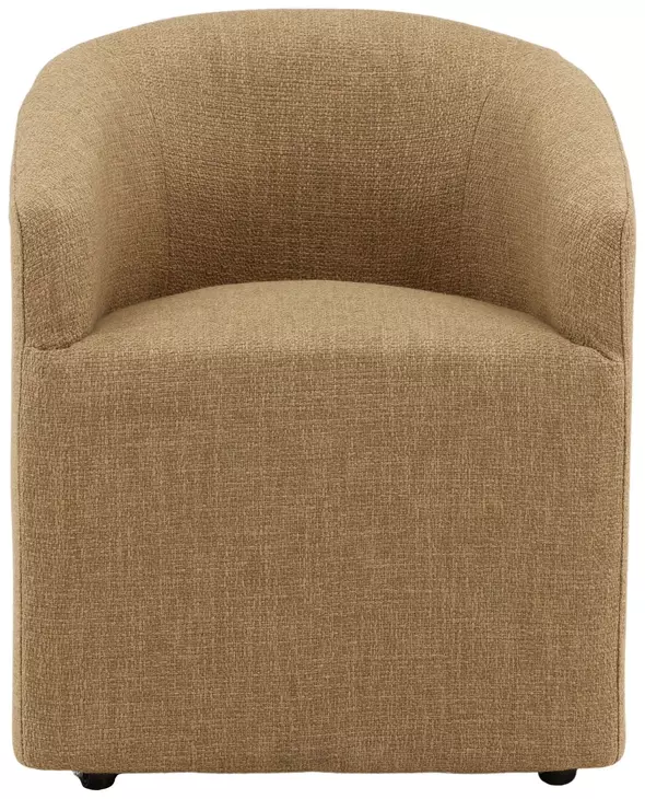 Breana Camel Upholstered Dining Chair