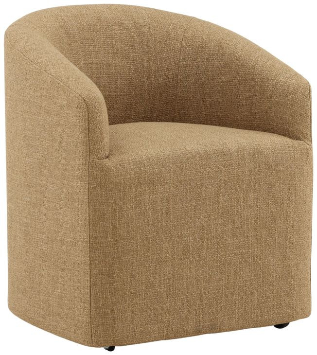 Breana Camel Upholstered Dining Chair