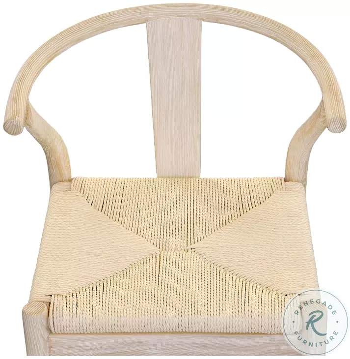 Renaul Light Bleached Natural Counter Height Stool