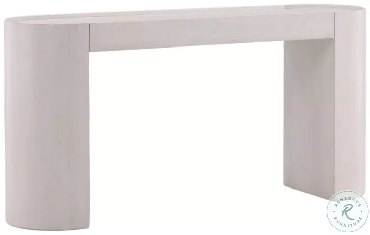 Corde Antique White Wash Sealed Console Table