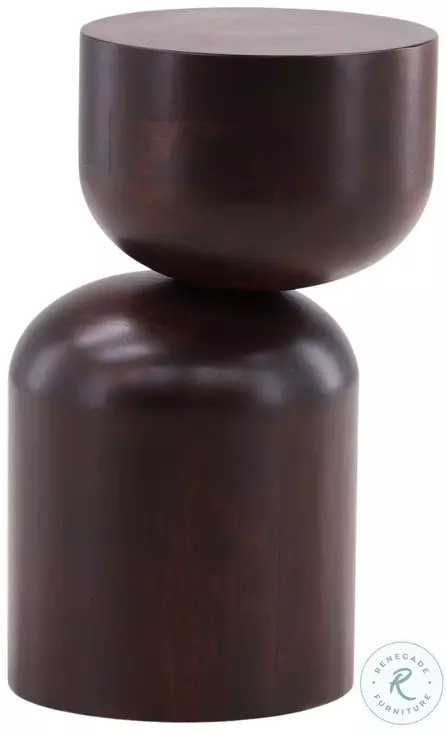 Costell Dark Brown End table