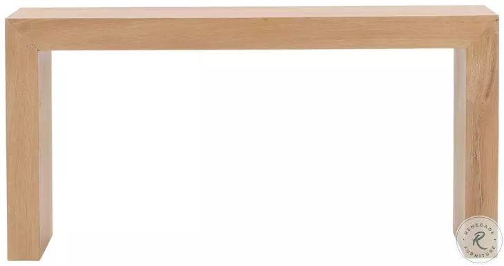 Jovia Light Natural Console Table