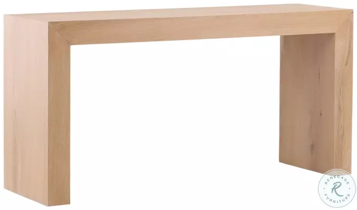 Jovia Light Natural Console Table