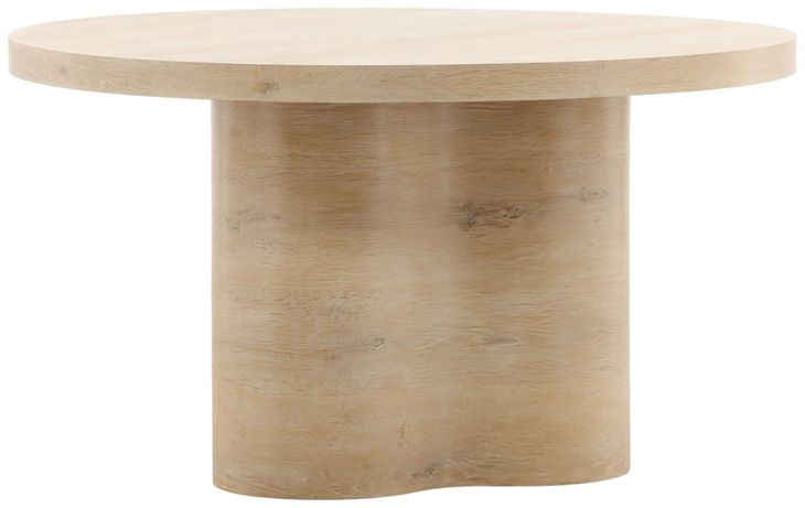 Kyrell Light Natural 54" Round Dining Table