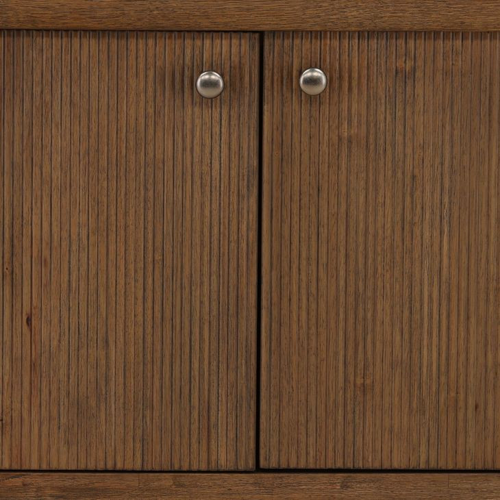 Estrada Dark Brown 4 Door Sideboard From Dovelle Home | Coleman