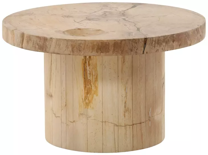 Brittany Natural Round Large Coffee Table